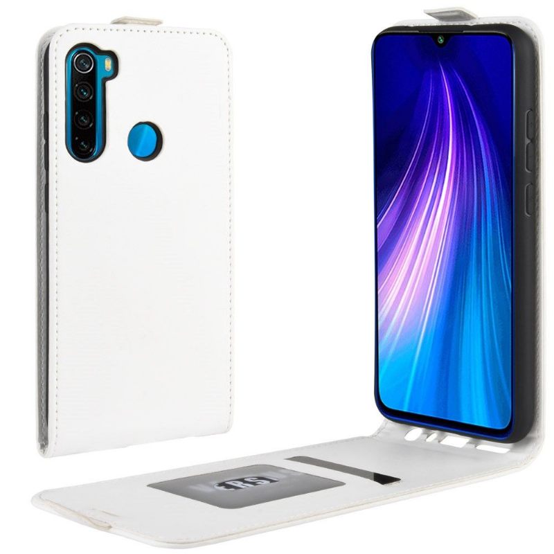 Folio-hoesje voor Xiaomi Redmi Note 8 2021 Kunstleer Verticaal