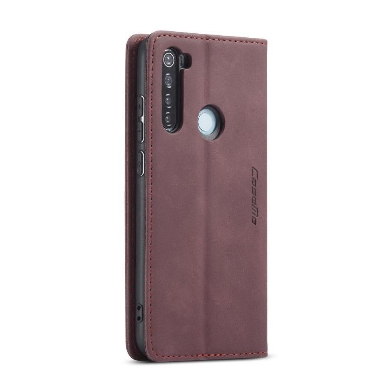 Folio-hoesje voor Xiaomi Redmi Note 8 2021 Retro Imitatieleren Golia's