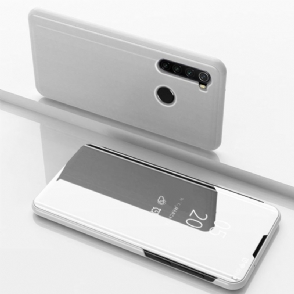 Hoesje voor Xiaomi Redmi Note 8 2021 Folio-hoesje Spiegeleffect