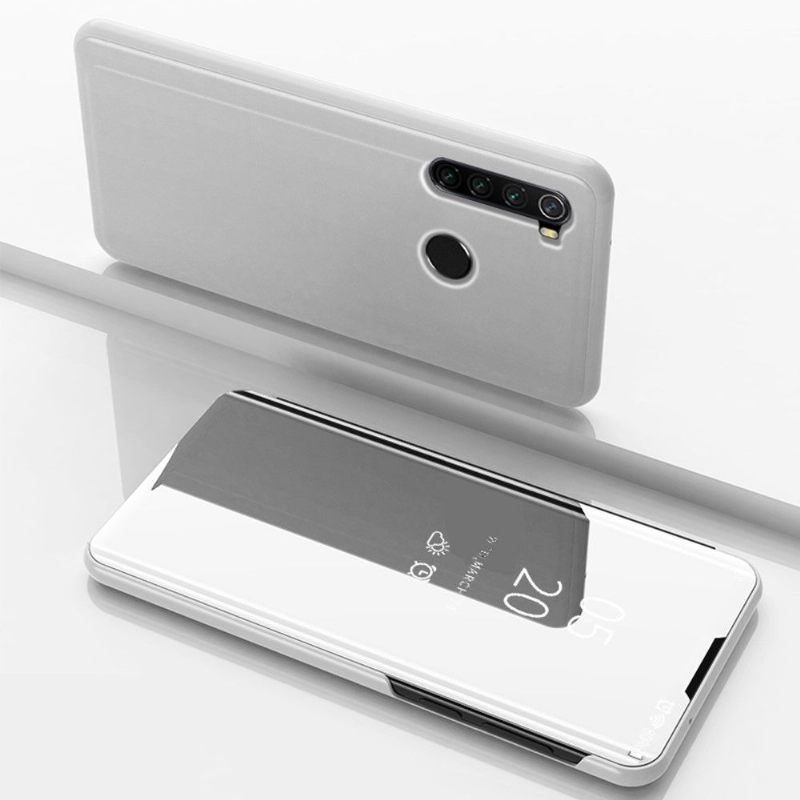 Hoesje voor Xiaomi Redmi Note 8 2021 Folio-hoesje Spiegeleffect