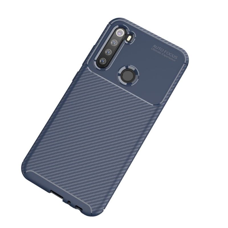 Hoesje voor Xiaomi Redmi Note 8 2021 Koolstofvezelstijl