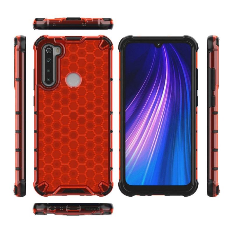 Telefoonhoesje voor Xiaomi Redmi Note 8 2021 Honingraatontwerp