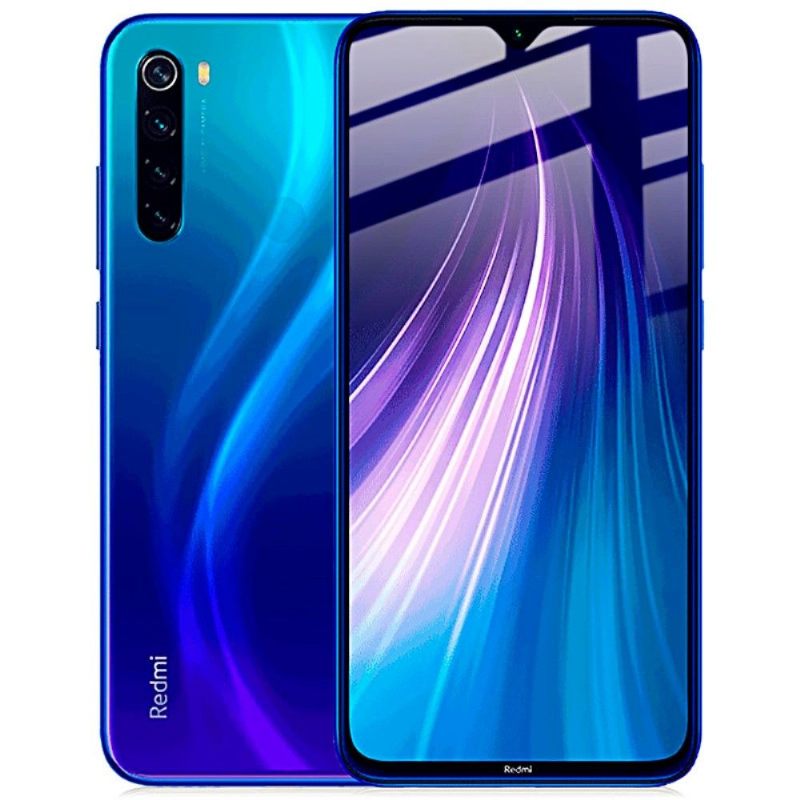 Xiaomi Redmi Note 8 2021 / 2019 Schermbeschermer Van Gehard Glas Op Volledige Grootte