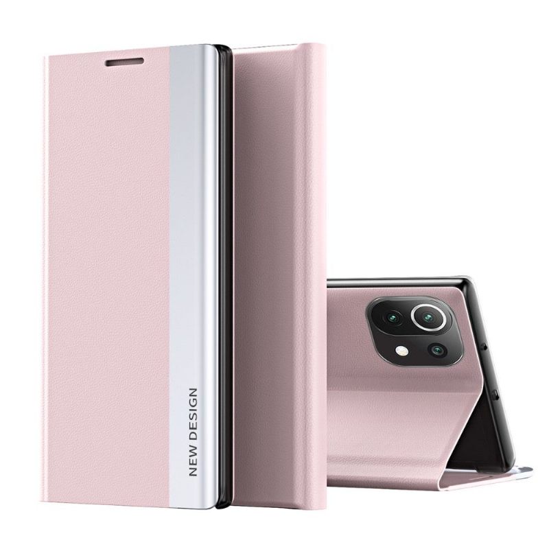 Case voor Xiaomi Mi 11 Lite 5G NE / Mi 11 Lite / Mi 11 Lite 5G Zakelijke Magneet Met Leereffect