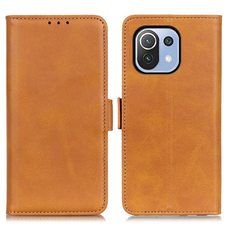 Cover voor Xiaomi Mi 11 Lite 5G NE / Mi 11 Lite / Mi 11 Lite 5G Portemonnee Leren Mat Lederen Hoes