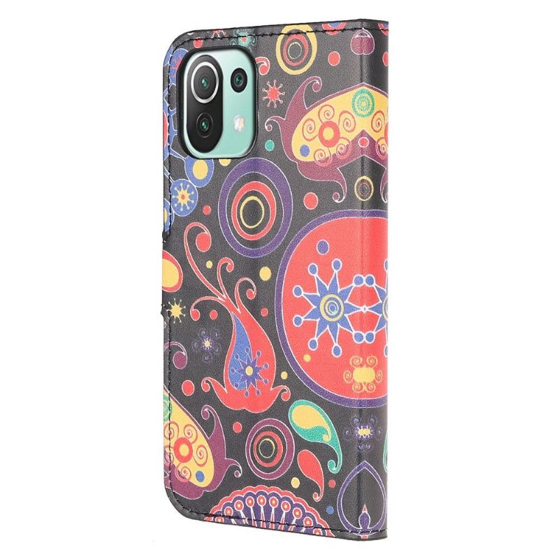 Flip Case voor Xiaomi Mi 11 Lite 5G NE / Mi 11 Lite / Mi 11 Lite 5G Paisley-bloem