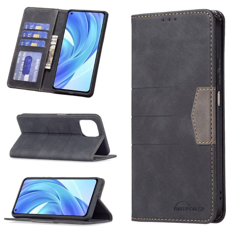 Folio-hoesje voor Xiaomi Mi 11 Lite 5G NE / Mi 11 Lite / Mi 11 Lite 5G Binfen Color Flip Faux Leather