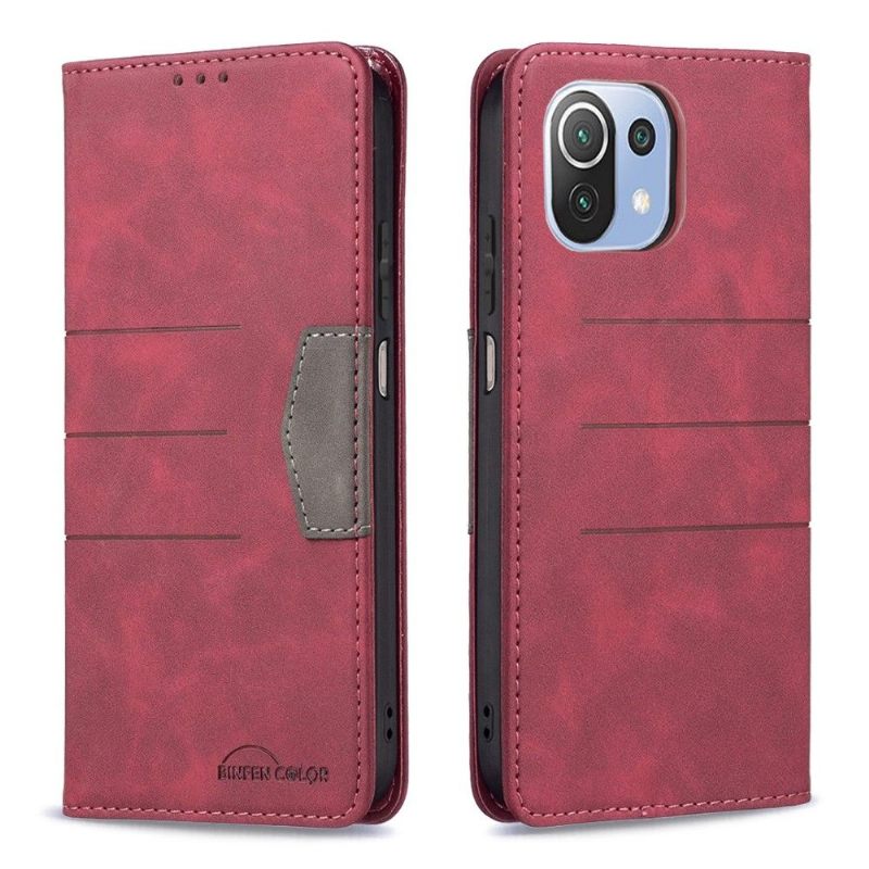 Folio-hoesje voor Xiaomi Mi 11 Lite 5G NE / Mi 11 Lite / Mi 11 Lite 5G Binfen Color Flip Faux Leather