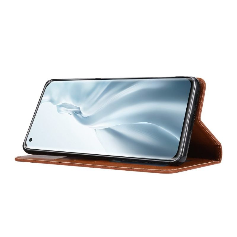 Folio-hoesje voor Xiaomi Mi 11 Lite 5G NE / Mi 11 Lite / Mi 11 Lite 5G Stand Case Leder Effect