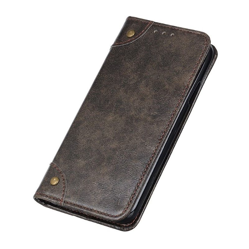 Folio-hoesje voor Xiaomi Mi 11 Lite 5G NE / Mi 11 Lite / Mi 11 Lite 5G Vintage Nappa