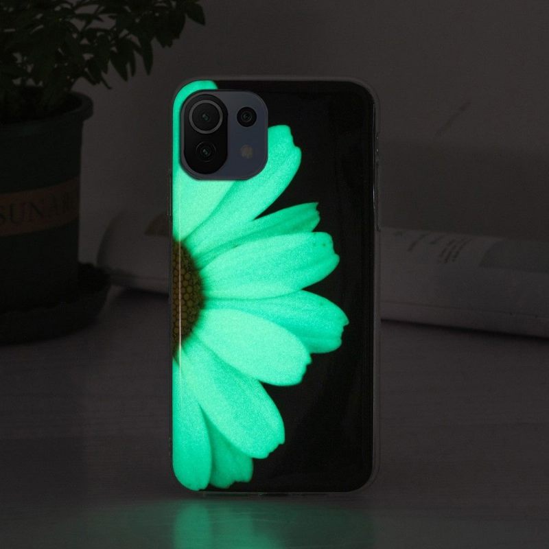 Hoesje voor Xiaomi Mi 11 Lite 5G NE / Mi 11 Lite / Mi 11 Lite 5G Fluorescerende Daisy