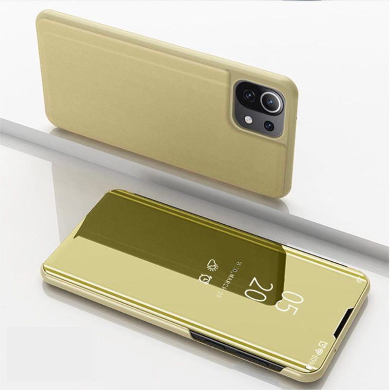Telefoonhoesje voor Xiaomi Mi 11 Lite 5G NE / Mi 11 Lite / Mi 11 Lite 5G Bescherming Folio-hoesje Spiegeleffect