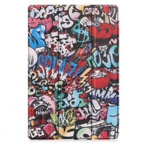 Bescherming Hoesje voor Samsung Galaxy Tab S8 Plus / Tab S7 Plus Verbeterde Graffiti