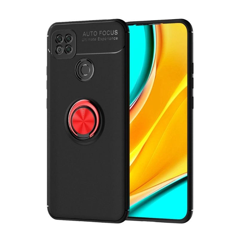 Telefoonhoesje voor Xiaomi Redmi 9C Siliconen Met Roterende Houder