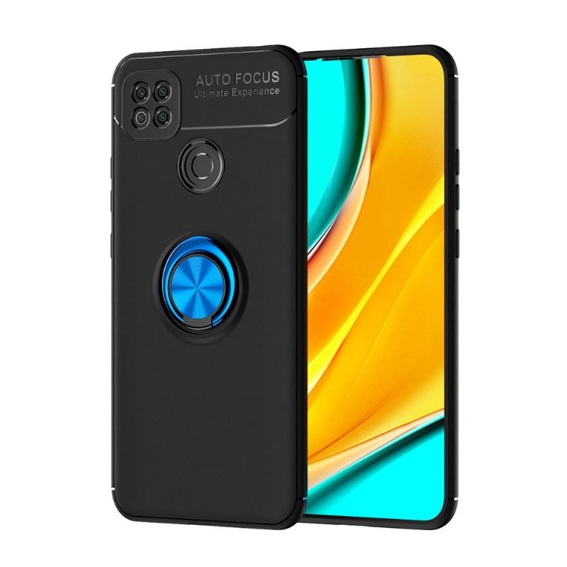 Telefoonhoesje voor Xiaomi Redmi 9C Siliconen Met Roterende Houder