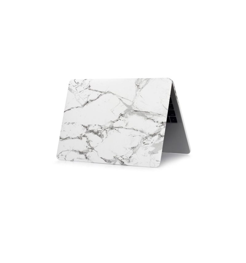 Macbook Air 13 Inch 2018 - Marmer Print Shell - Grijs