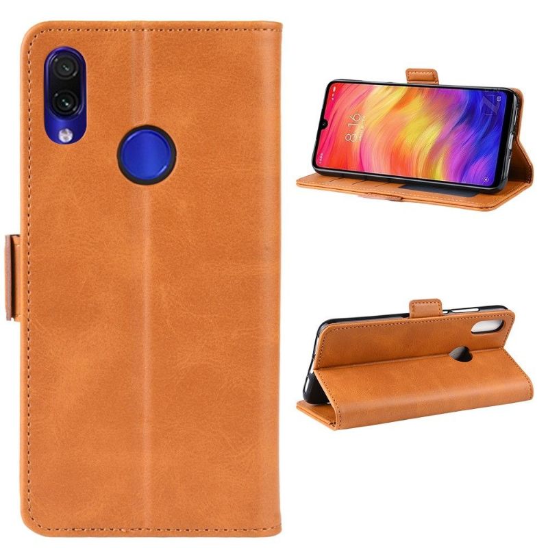 Cover voor Xiaomi Redmi Note 7 Anti-fall Portemonnee Leren Mat Lederen Hoes