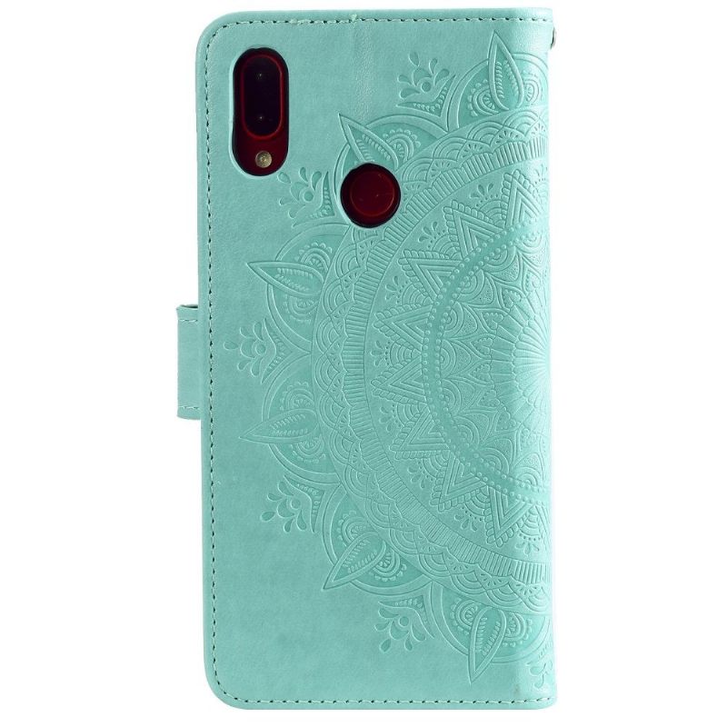 Cover voor Xiaomi Redmi Note 7 Met Zonne Mandala Lanyard