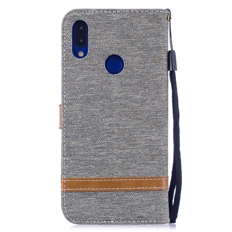 Flip Case voor Xiaomi Redmi Note 7 Stoffen Hoes Voor Kaarthouder