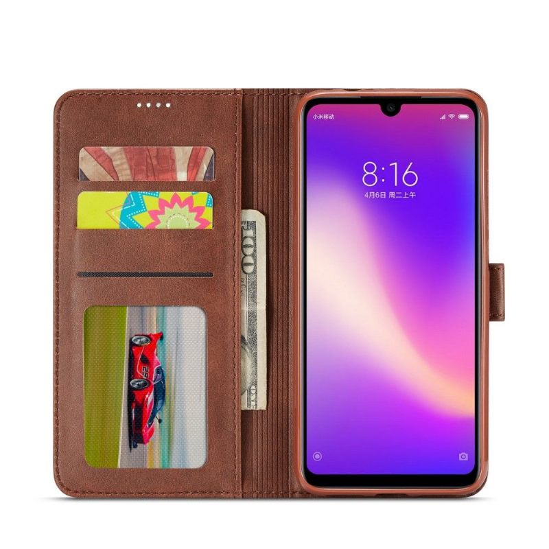 Folio-hoesje voor Xiaomi Redmi Note 7 Anti-fall Imeeke Imitatieleer