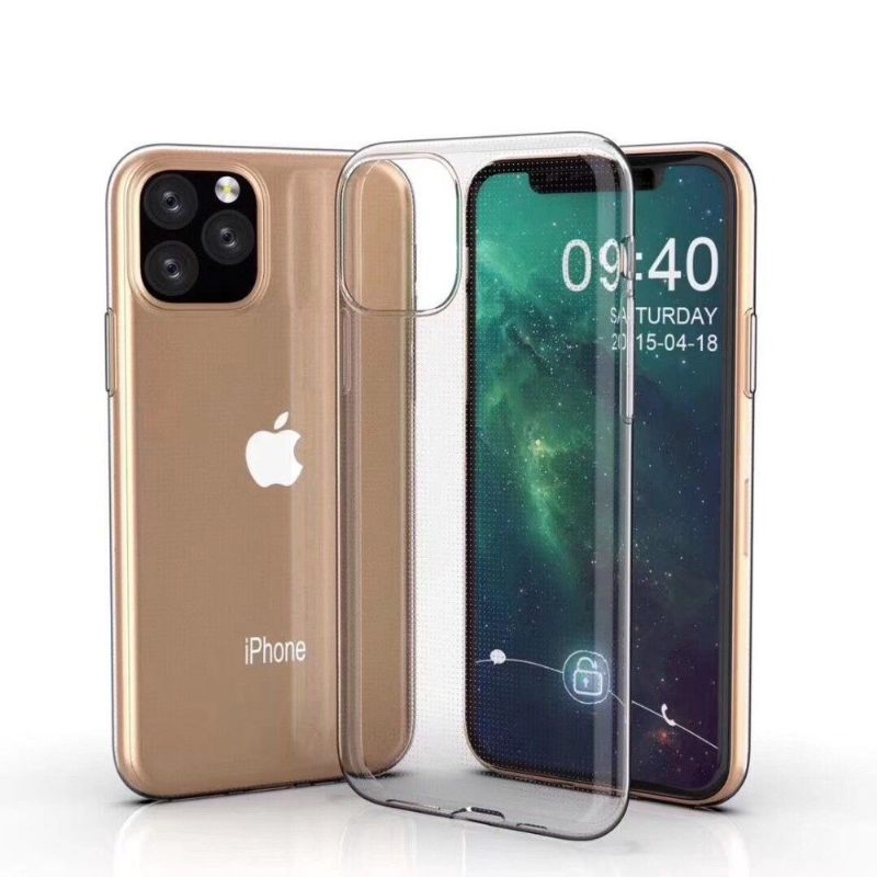 Hoesje voor iPhone 11 Pro Max Doorzichtige Siliconen