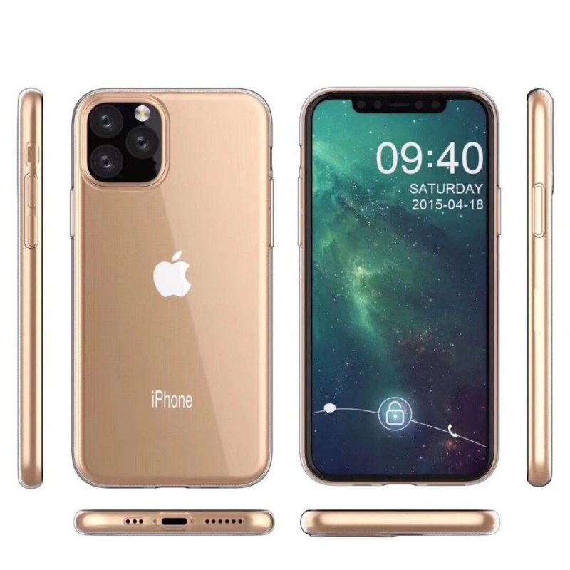 Hoesje voor iPhone 11 Pro Max Doorzichtige Siliconen