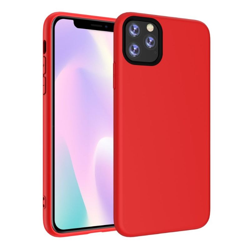 Hoesje voor iPhone 11 Pro Max Enkele Vloeibare Siliconen