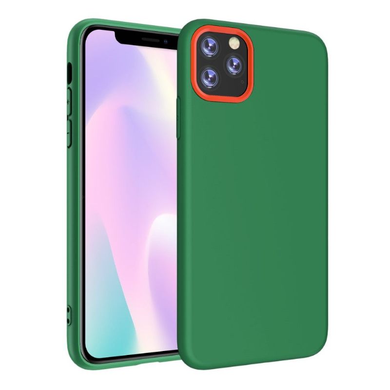 Hoesje voor iPhone 11 Pro Max Enkele Vloeibare Siliconen