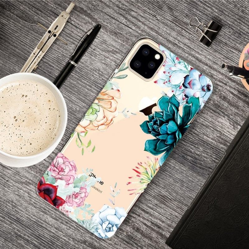 Hoesje voor iPhone 11 Pro Max Verscheidenheid Aan Bloemen