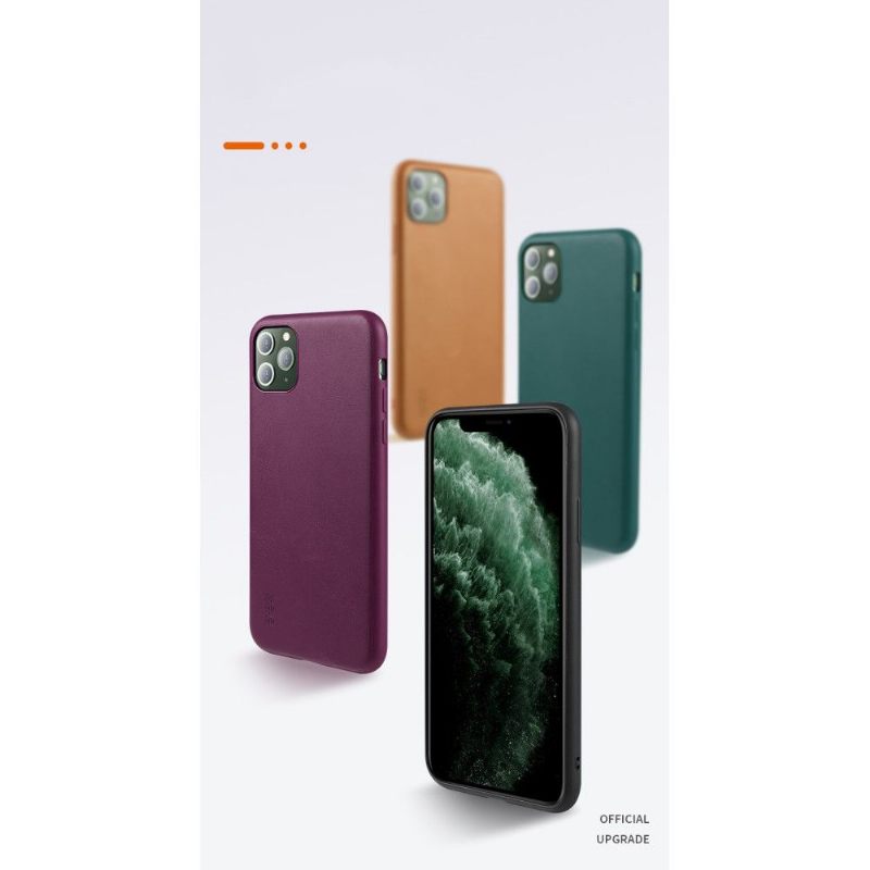 Hoesje voor iPhone 11 Pro Max X-niveau Kunstleer