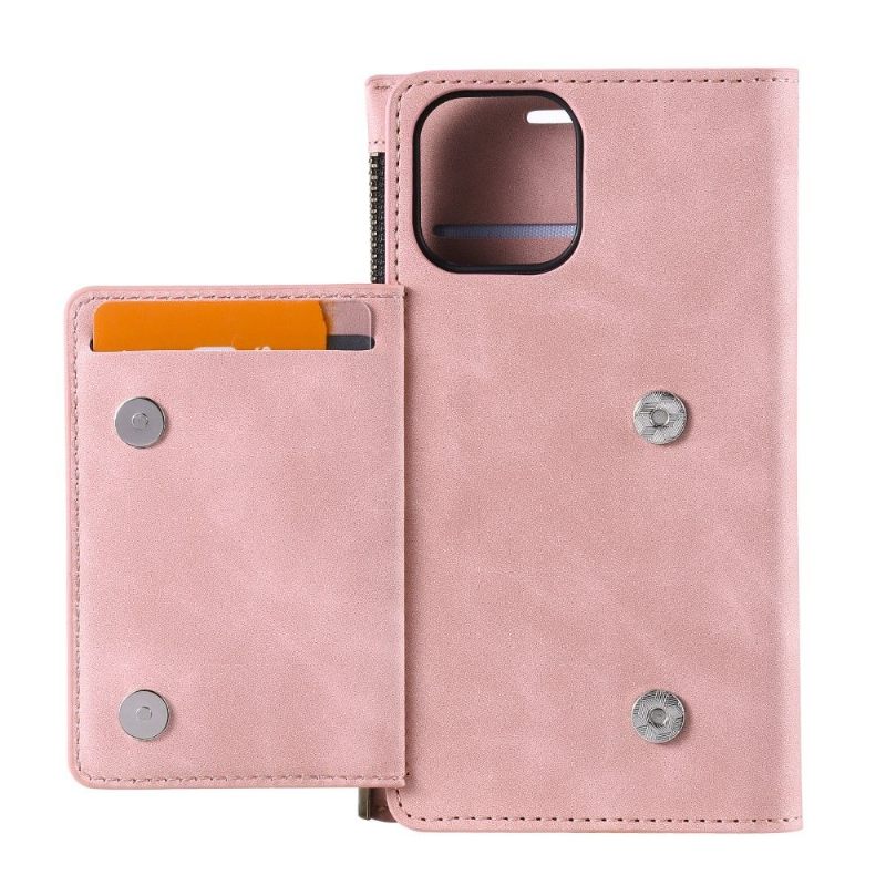 Leren Hoesje voor iPhone 11 Pro Max Portemonnee Leren Standfunctie