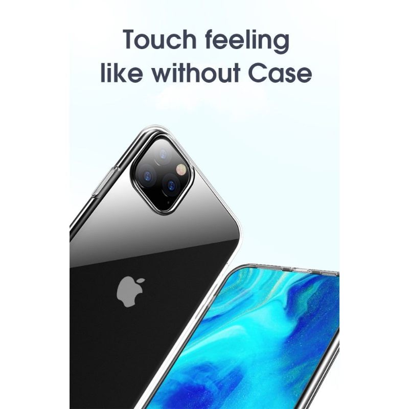 Telefoonhoesje voor iPhone 11 Pro Max Zuurstof Transparante Serie
