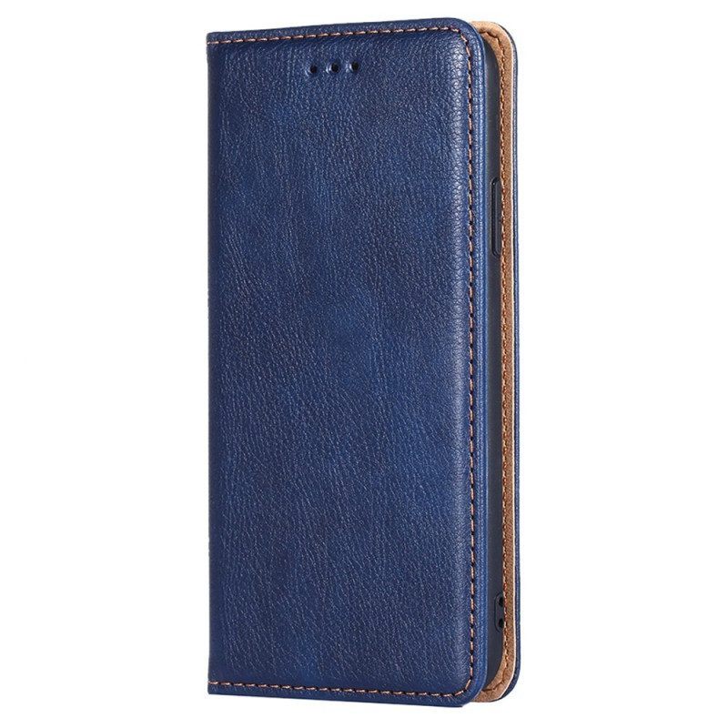 Bescherming Hoesje voor Xiaomi Redmi Note 12 5G Folio-hoesje Kunstleer Stiksels