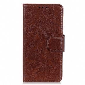 Leren Hoesje voor Xiaomi Redmi Note 12 5G Splitnappaleer