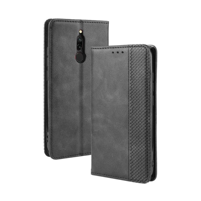 Cover voor Xiaomi Redmi Note 8 Leer In Cirénius-stijl