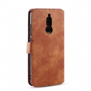 Flip Case voor Xiaomi Redmi Note 8 Dg Ming Retro Stijl Leer