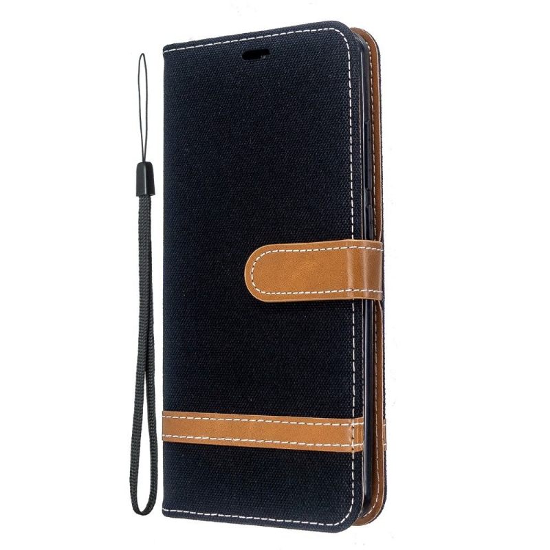 Flip Case voor Xiaomi Redmi Note 8 Stoffen Hoes Voor Kaarthouder