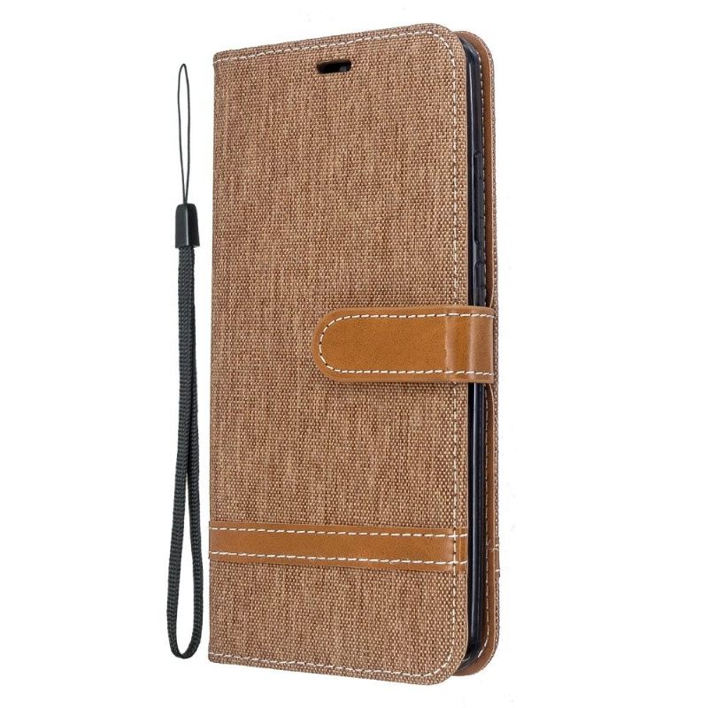 Flip Case voor Xiaomi Redmi Note 8 Stoffen Hoes Voor Kaarthouder