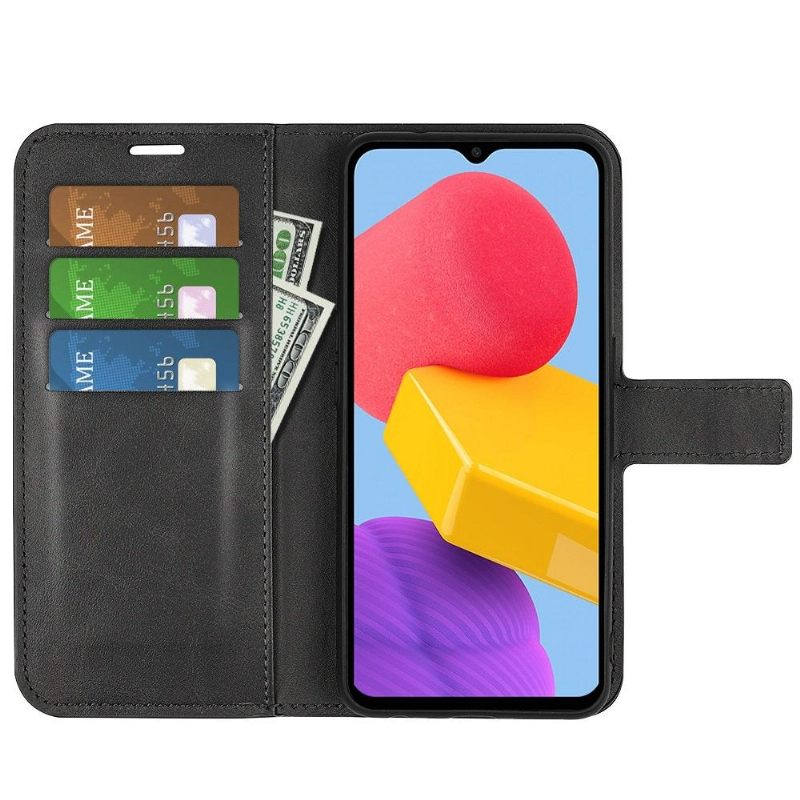 Folio-hoesje voor Samsung Galaxy M13 Portemonnee Leren Leerstijl