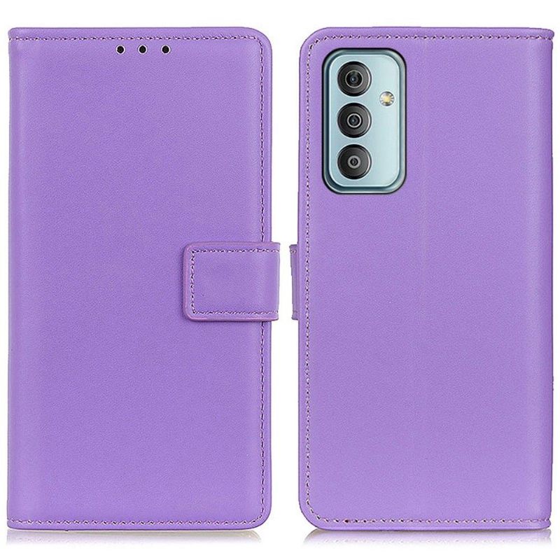 Leren Hoesje voor Samsung Galaxy M13 Bescherming Basis Kunstleer