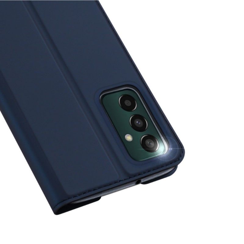 Leren Hoesje voor Samsung Galaxy M13 Bescherming Zakelijk Satijneffect