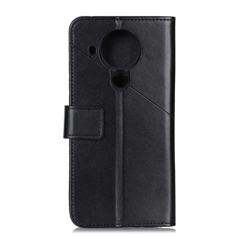 Flip Case voor Nokia 3.4 / Nokia 5.4 Folio-hoesje Faux Lederen Flap Met Klinknagel