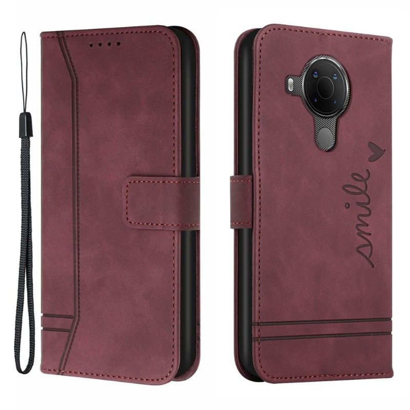 Flip Case voor Nokia 3.4 / Nokia 5.4 Lachlijnen