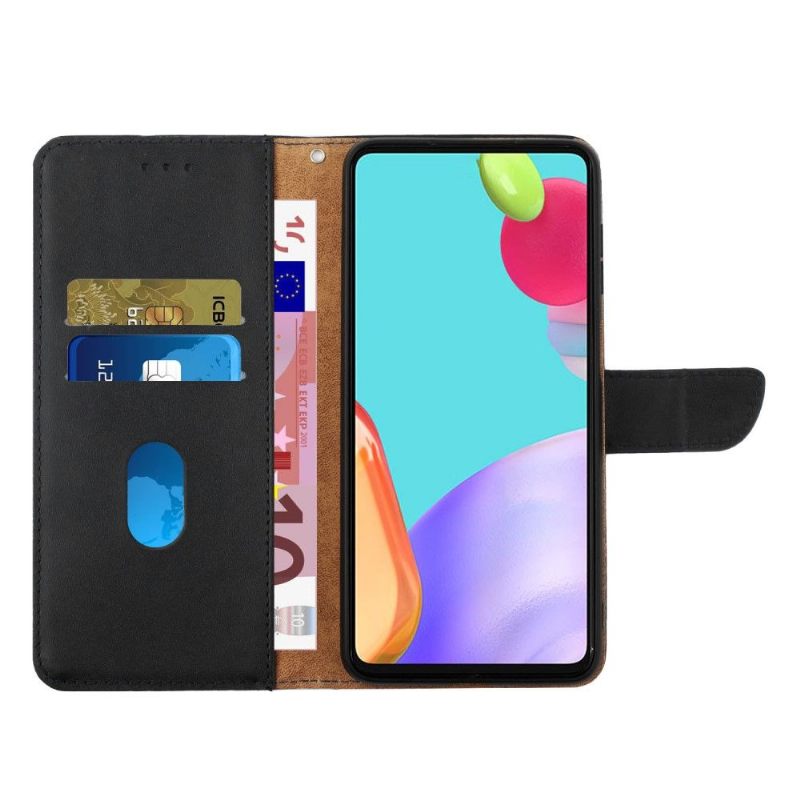 Folio-hoesje voor Nokia 3.4 / Nokia 5.4 Anti-fall Glad Leer