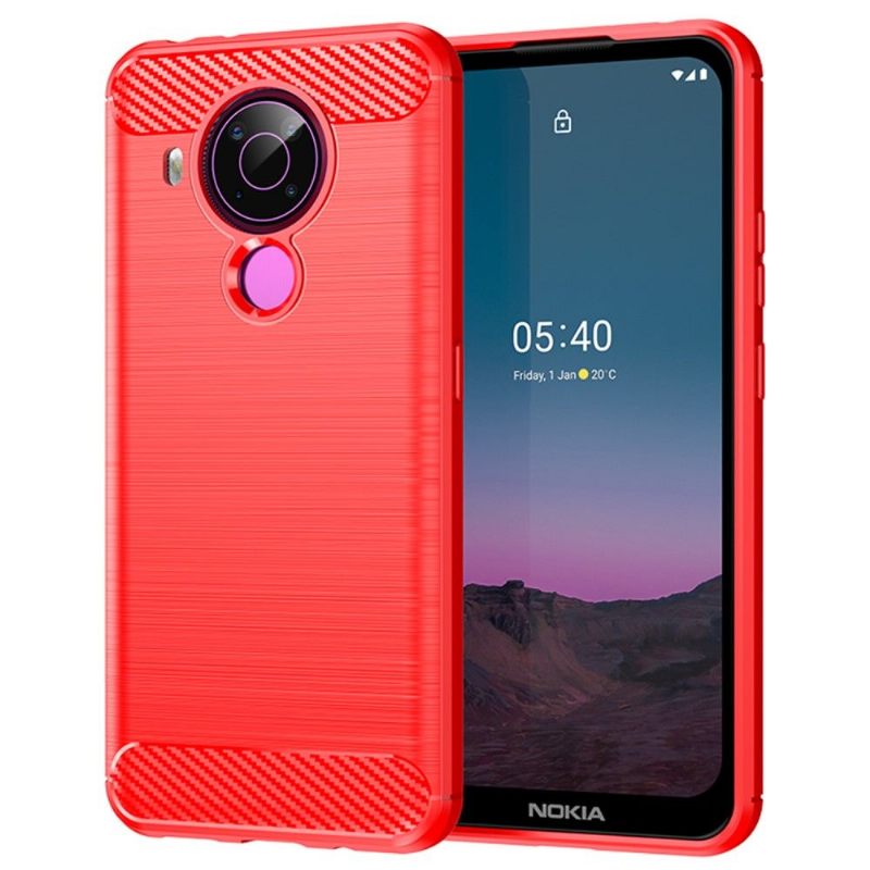 Hoesje voor Nokia 3.4 / Nokia 5.4 Anti-fall Geborsteld Siliconeneffect