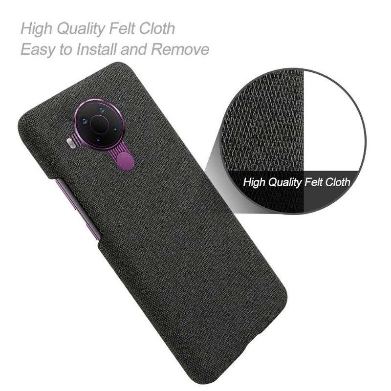 Hoesje voor Nokia 3.4 / Nokia 5.4 Stoffen Bekleding