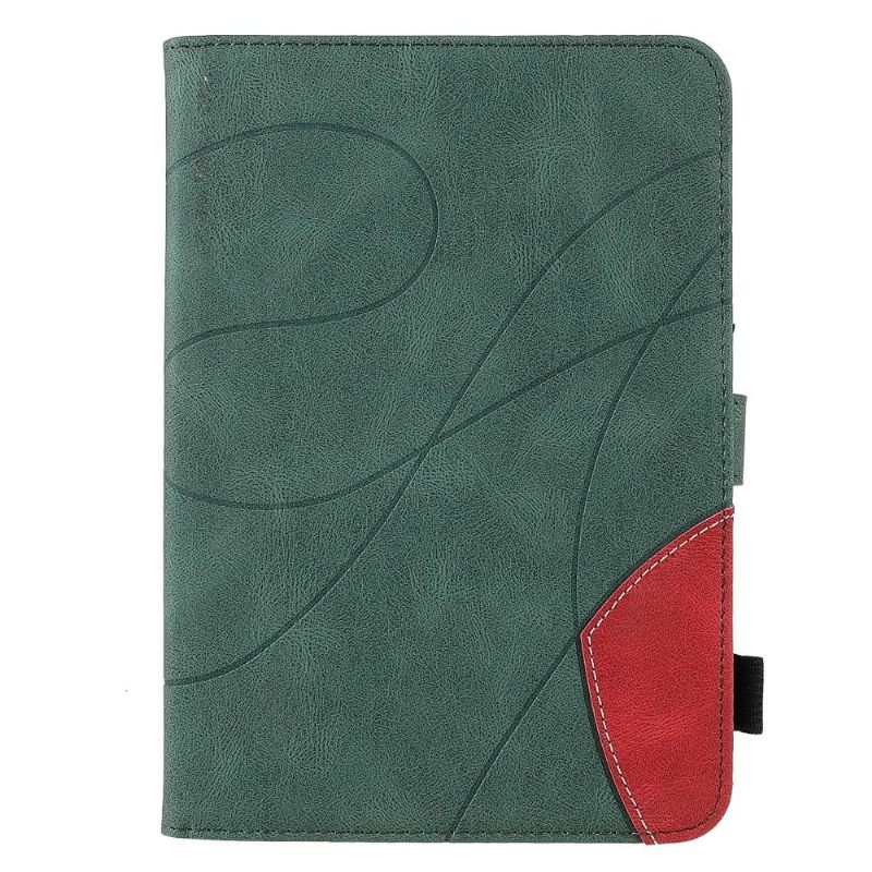 Cover iPad Mini 6 (2021) Tweekleurig Artistiek