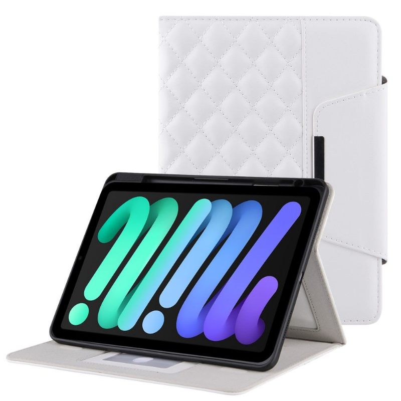 iPad Mini 6 (2021) Gewatteerde Kunstleer Cover