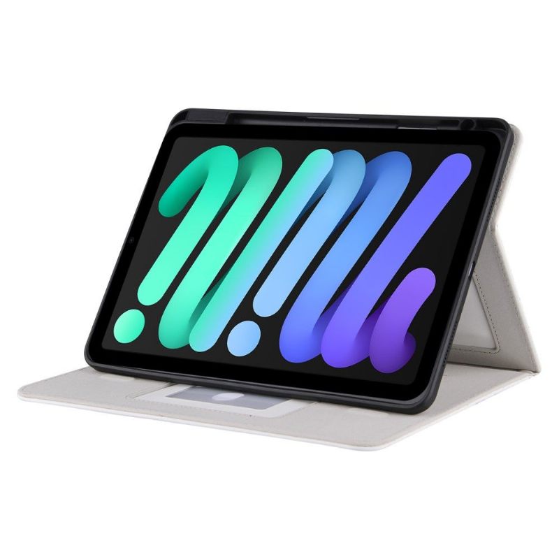 iPad Mini 6 (2021) Gewatteerde Kunstleer Cover