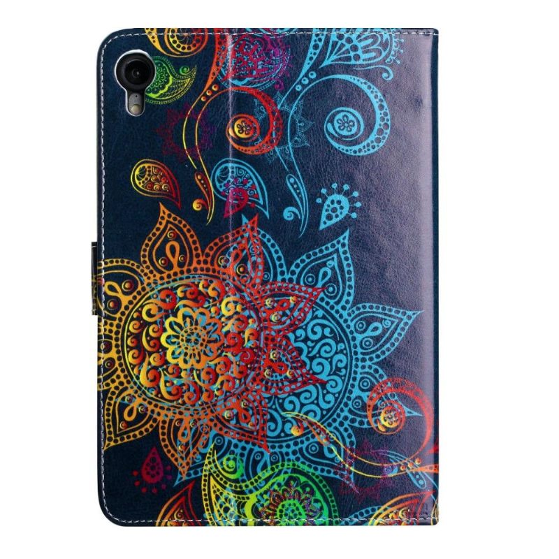 iPad Mini 6 (2021) Retro Bloemen Cover